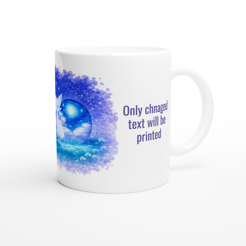 Galaxy Cat Mug cute cat coffee mugs featuring a celestial feline design with vibrant colors.