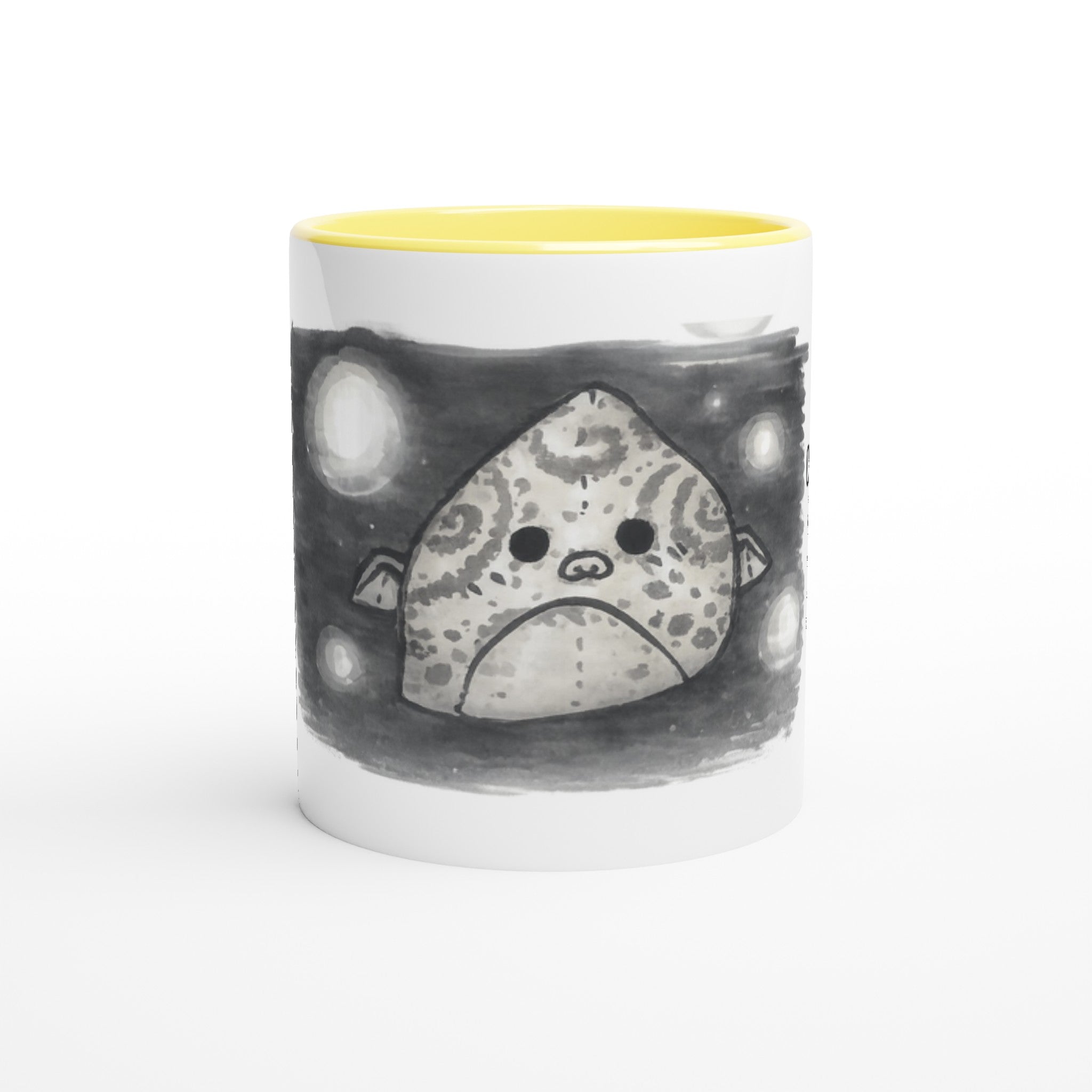Voidink Mug with vibrant colored rim and interior