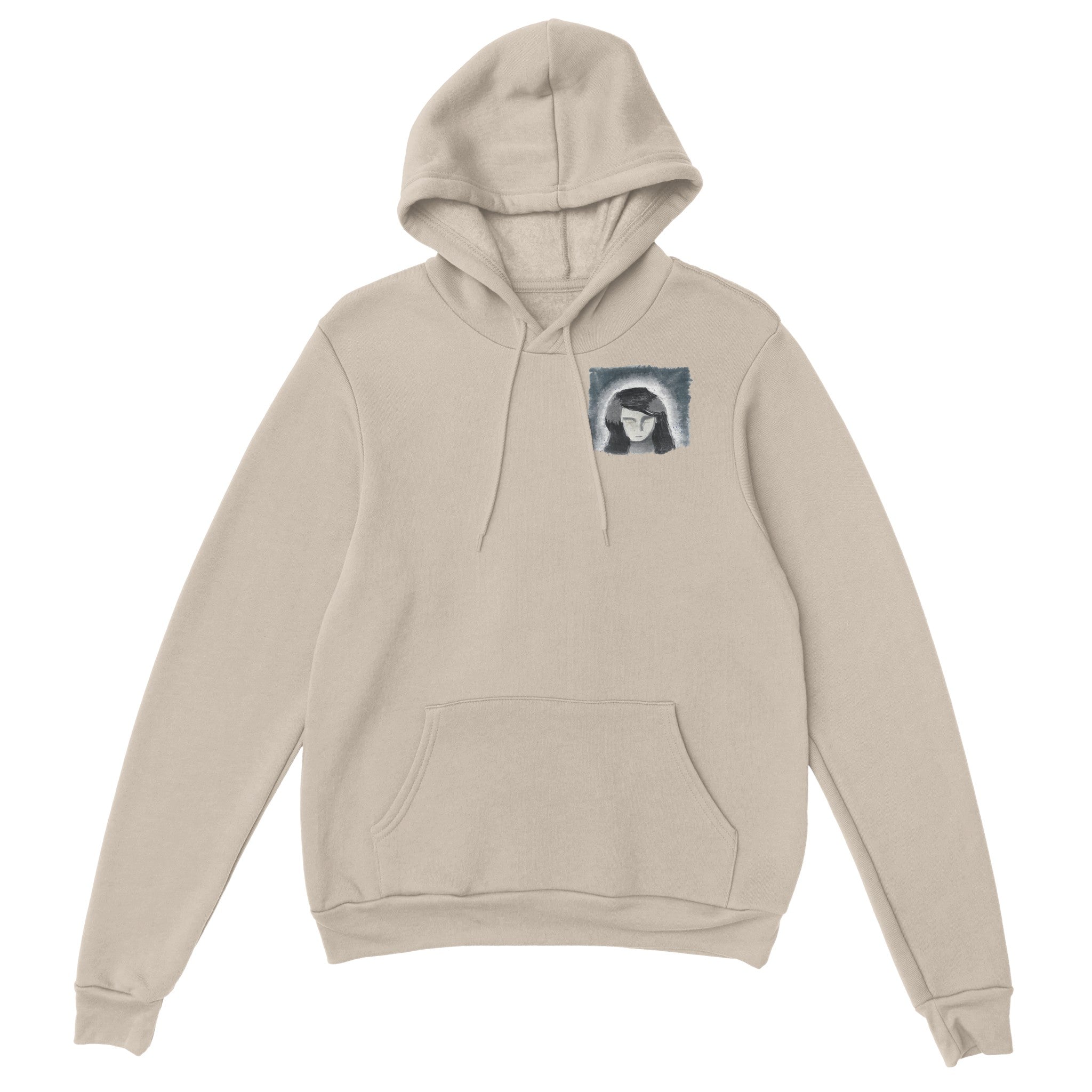 Voidink Hoodie back print design close-up