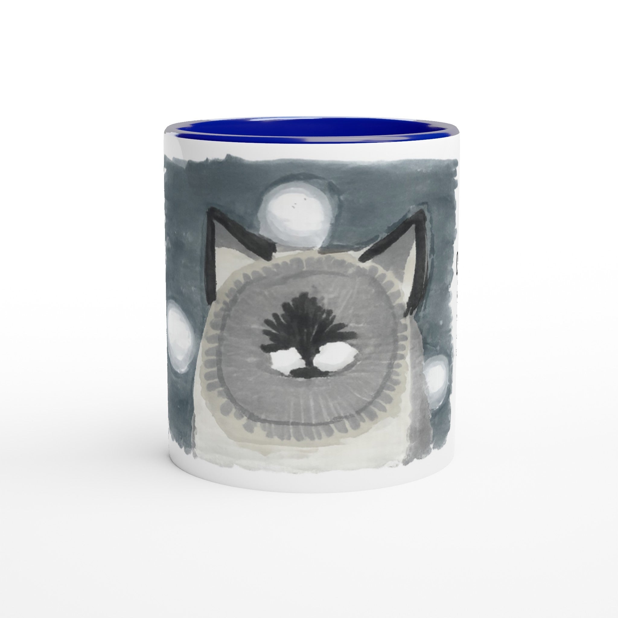 Voidink Mug with vibrant colored rim and interior