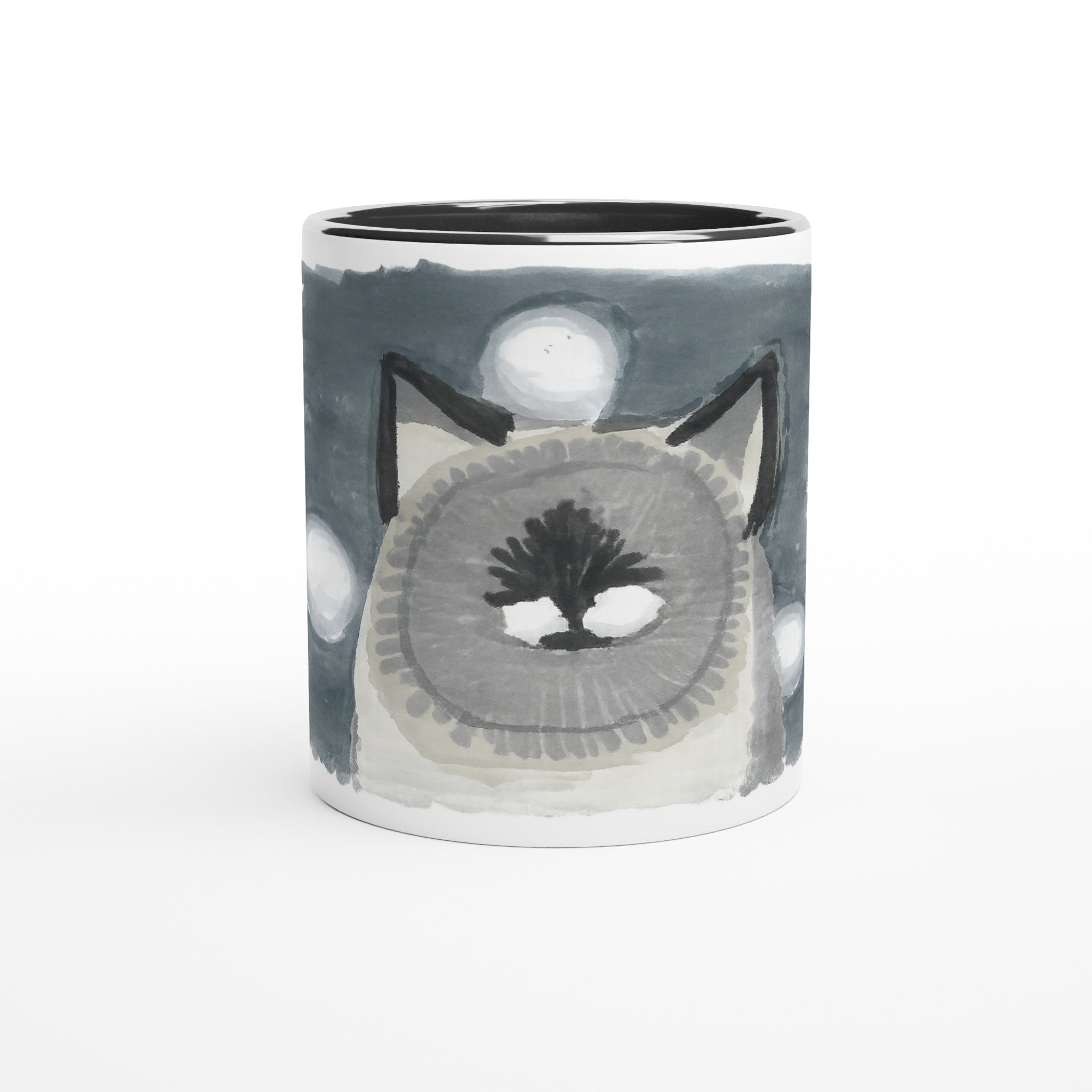 Voidink Mug with vibrant colored rim and interior