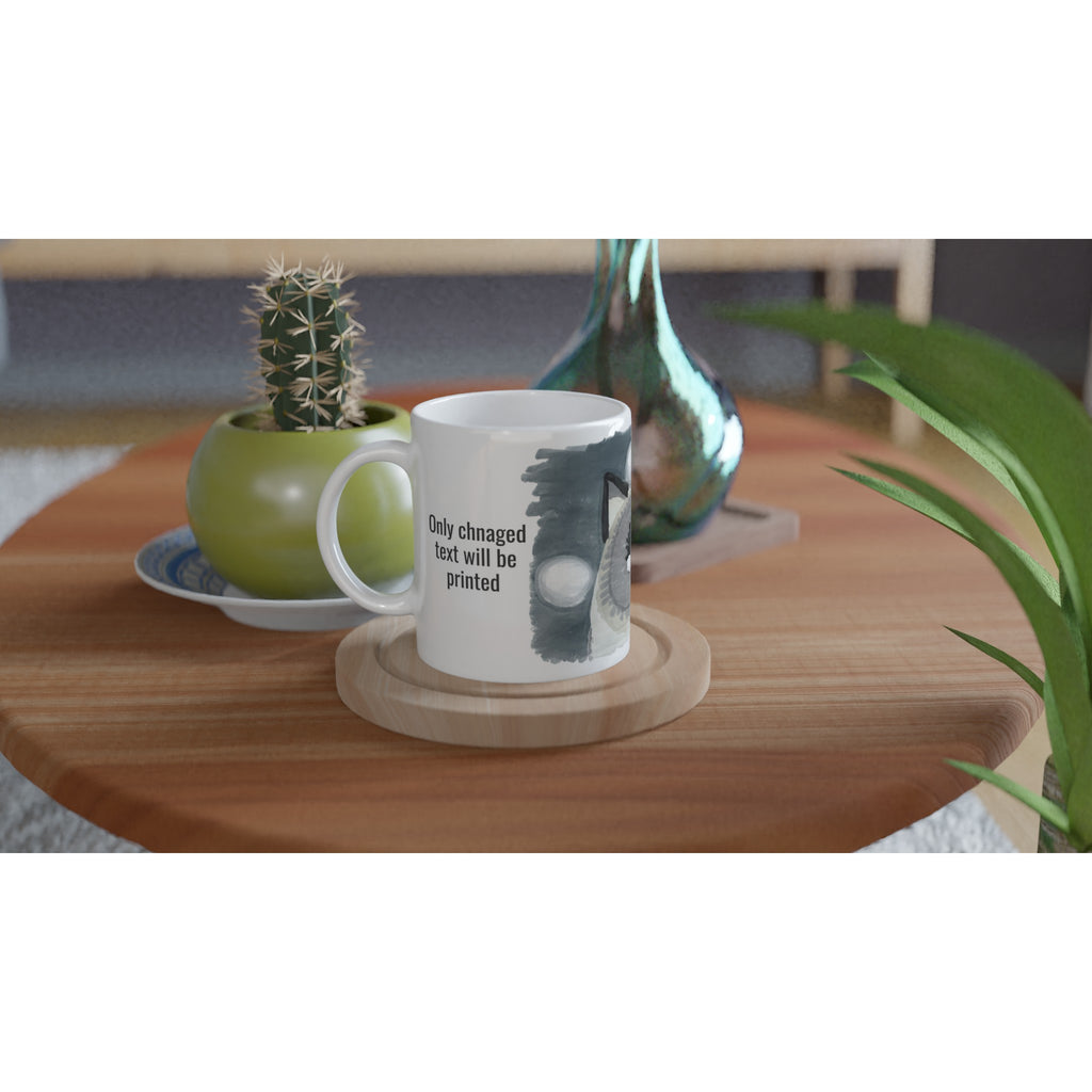 Voidink Mug 11oz ceramic coffee mug front view