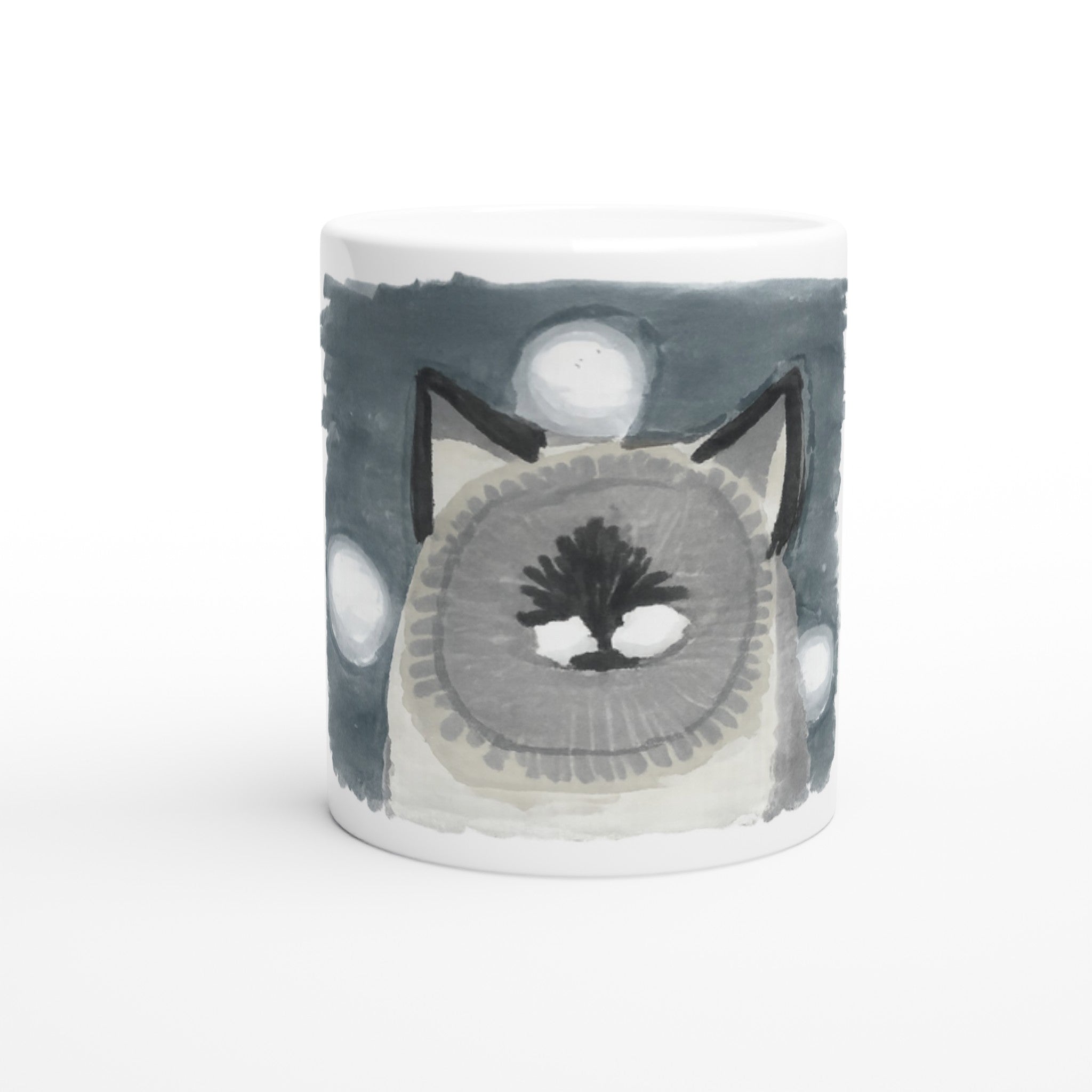 Voidink Mug with vibrant colored rim and interior