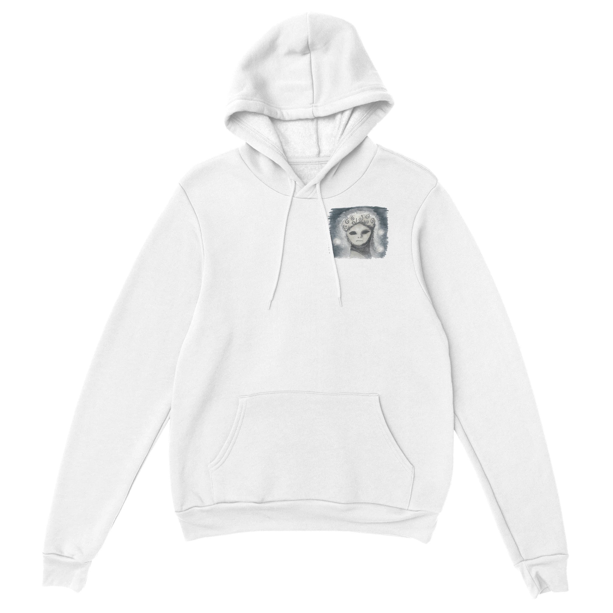 Voidink Hoodie back print design close-up