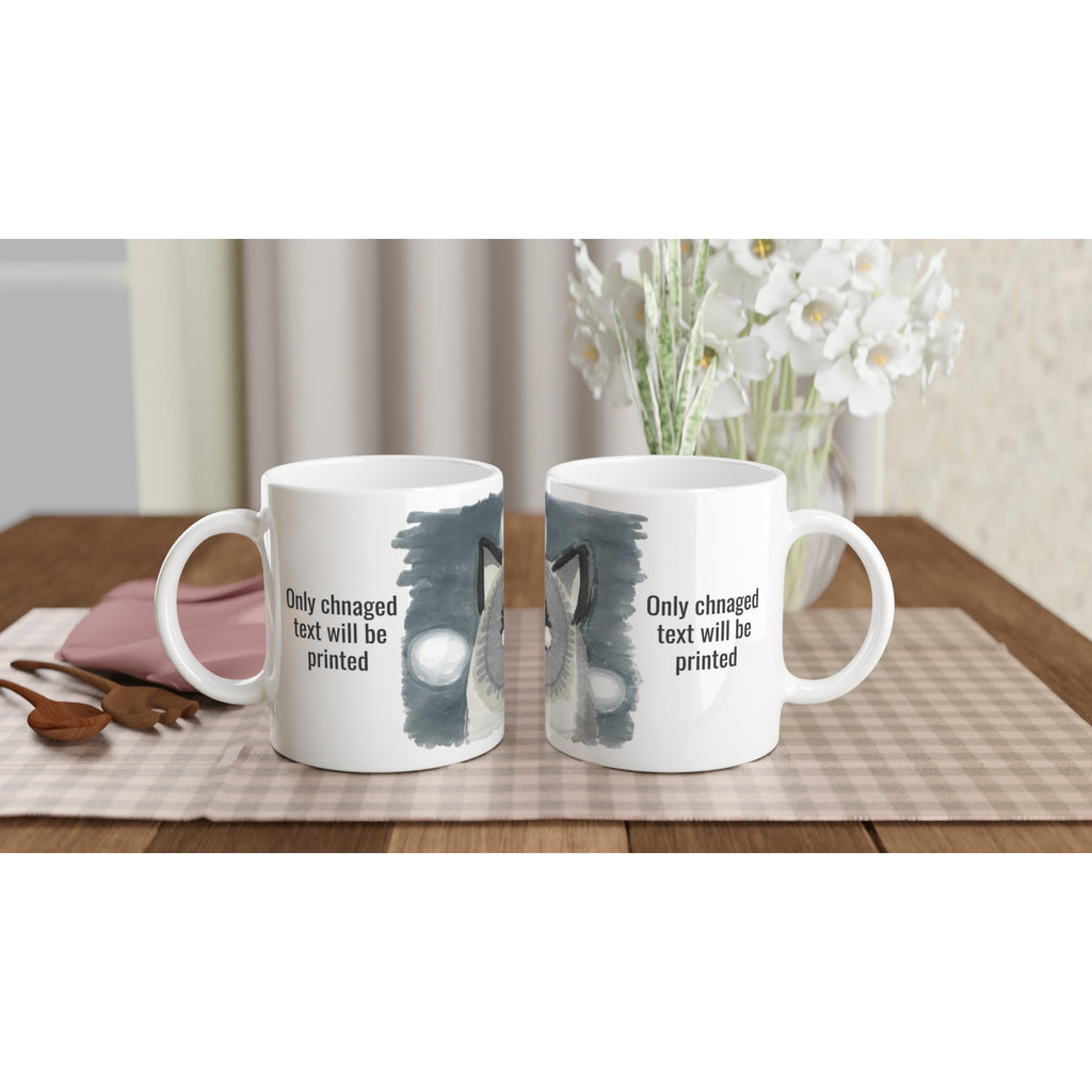 Voidink Mug with vibrant colored rim and interior