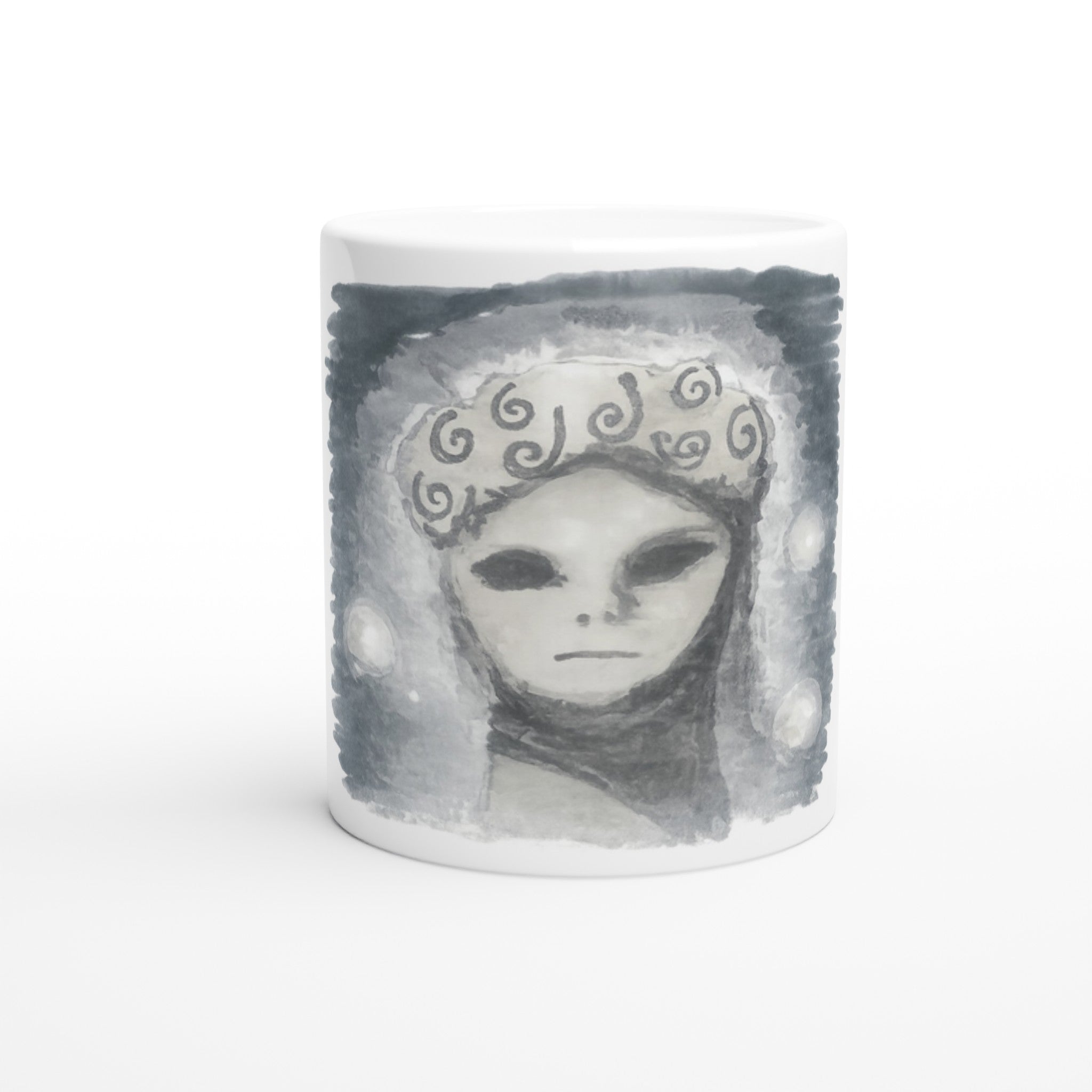 Voidink Mug with vibrant colored rim and interior