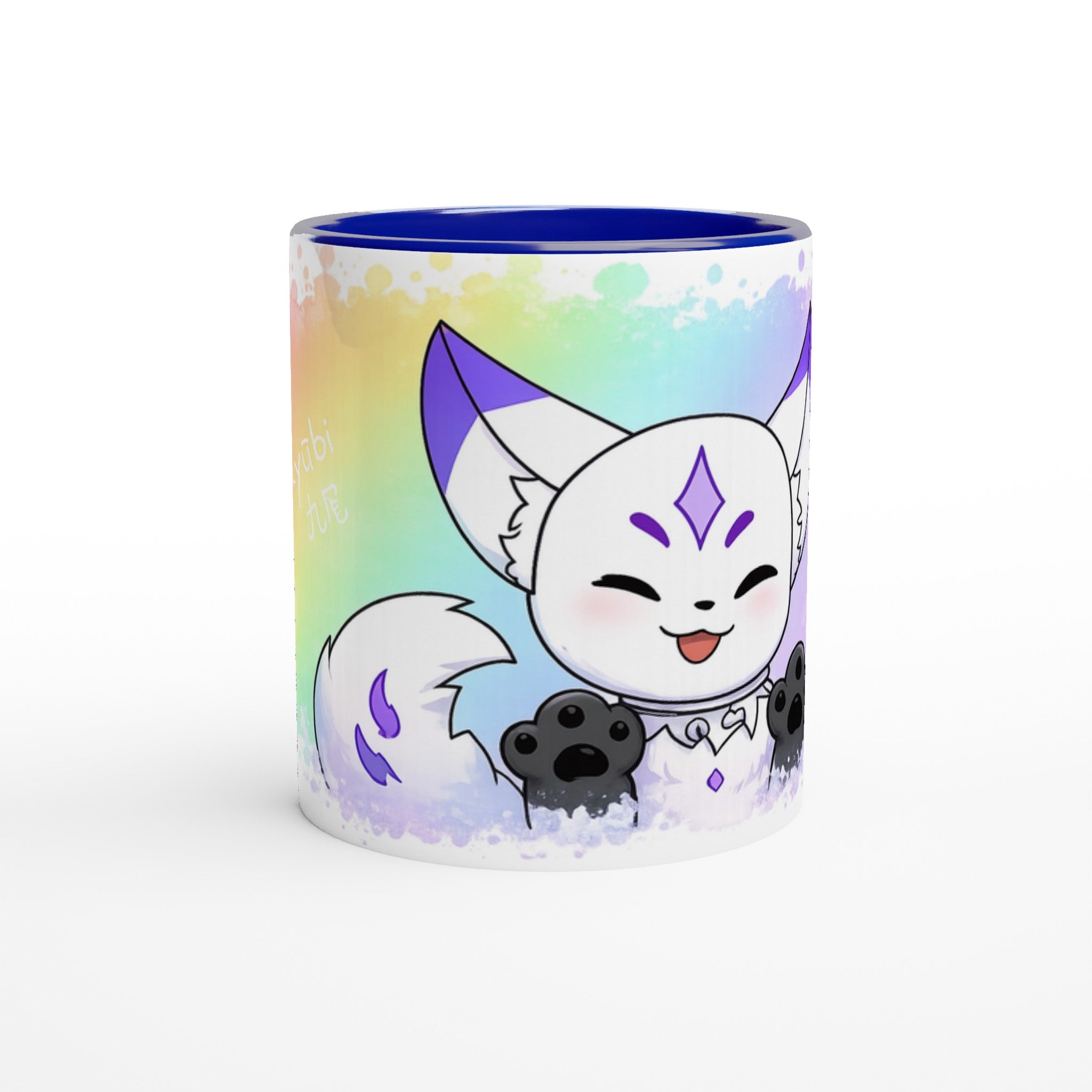 Kiubi customized coffee Mug with glossy finish and colored interior